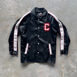 Vintage satin varsity jacket